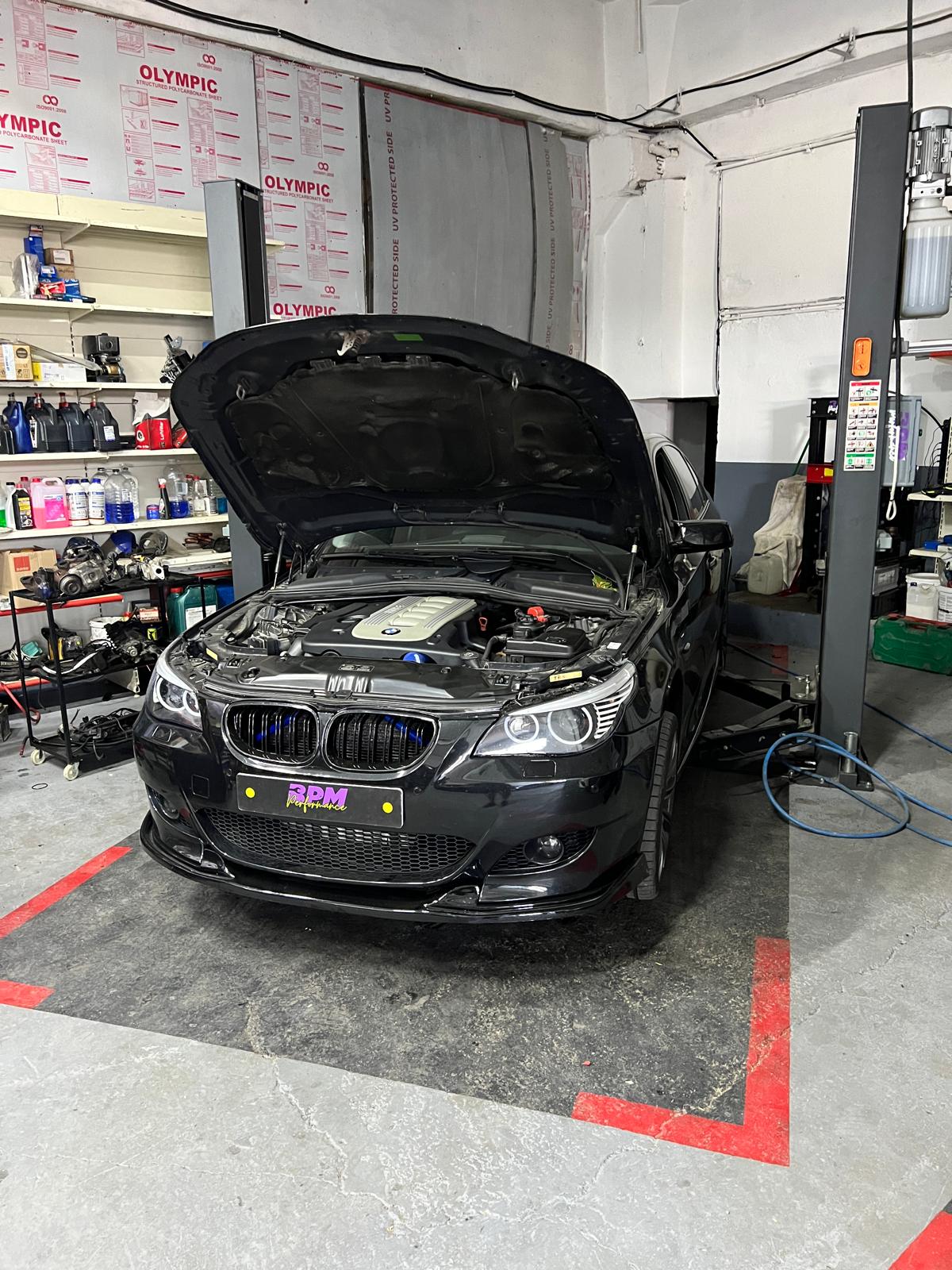 Bmw pe rampa